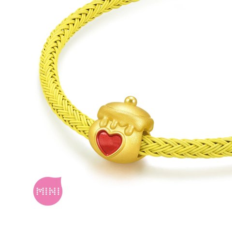 Chow Sang Sang千足金 蜂蜜罐串珠