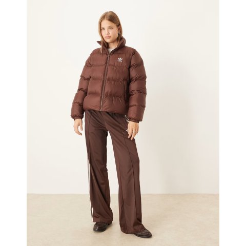 adidas Originalsadidas Adicolor 棕色短款羽绒服