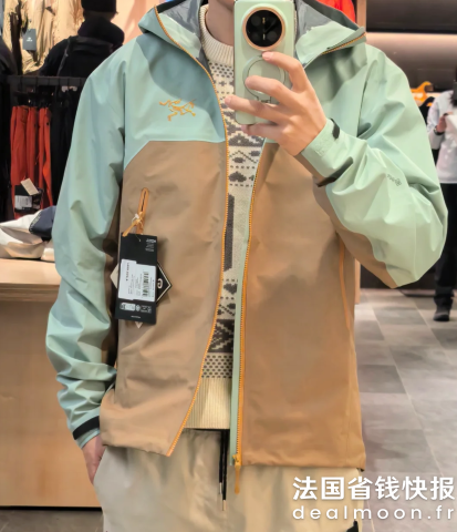 Arc teryx这个颜色的鸟好米@五星红旗迎风飘扬Beta 防水夹克 Gore-Tex