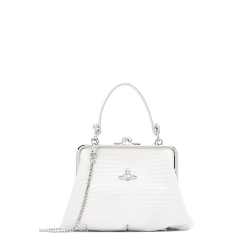 Granny Frame 白色手提包