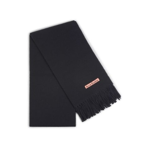 Logo Patch 流苏围巾