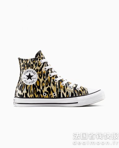 ConverseChuck Taylor All Star 豹纹休闲鞋