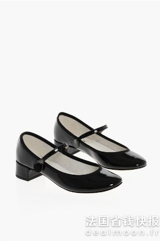 RepettoROSE 漆皮玛丽珍鞋 3.5cm