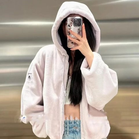 EATON 双面毛毛外套