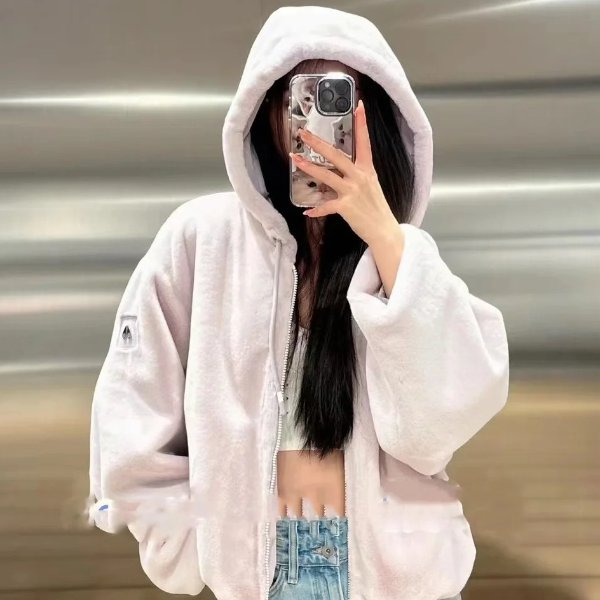 EATON 双面毛毛外套