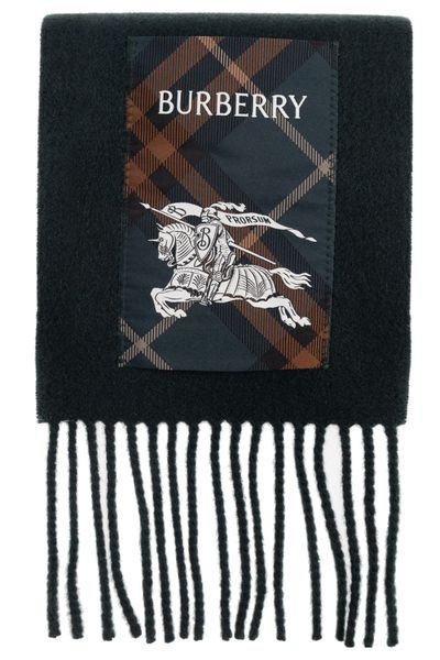 Logo Patch 流苏围巾