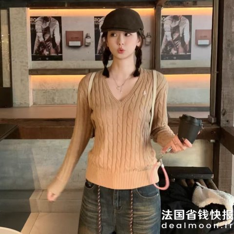 Polo Ralph Lauren麻花毛衣