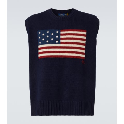 羊毛棉针织背心