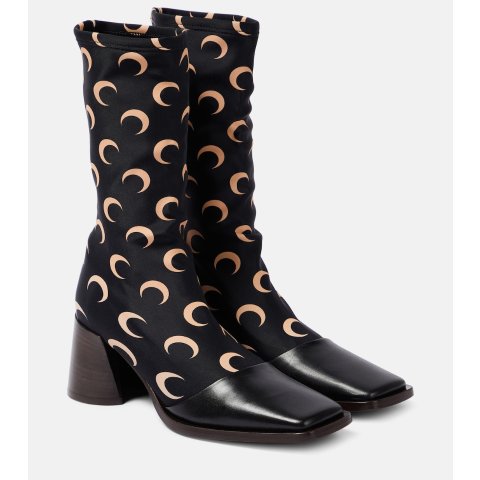 Bosch Professional印花皮革拼接袜靴