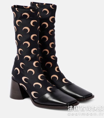 Bosch Professional印花皮革拼接袜靴