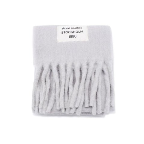 Logo Patch 流苏围巾