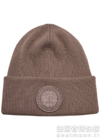 Canada GooseArctic 羊毛罗纹针织帽