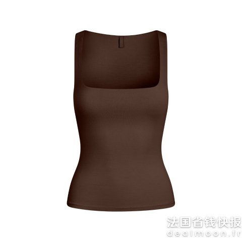 skims 女士方领背心