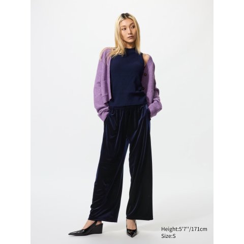 UNIQLO 女士天鹅绒长裤