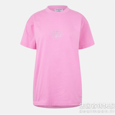 Balenciaga女士常规款T恤
