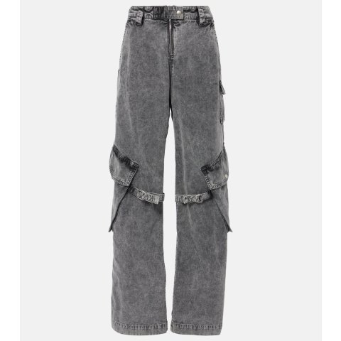 中腰纯棉工装裤