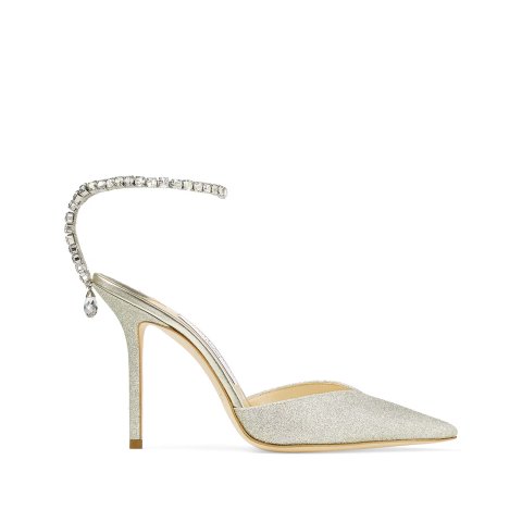  Saeda 100 闪粉高跟鞋