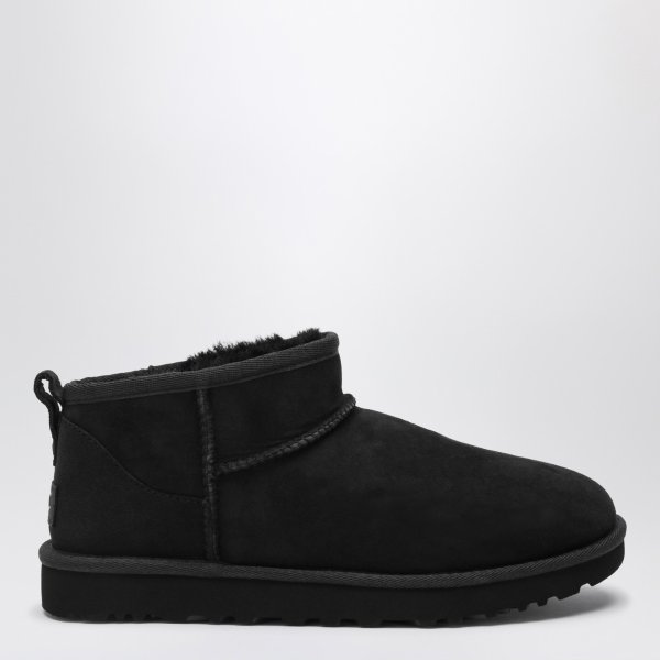UGG Classic Ultra Mini 黑色靴