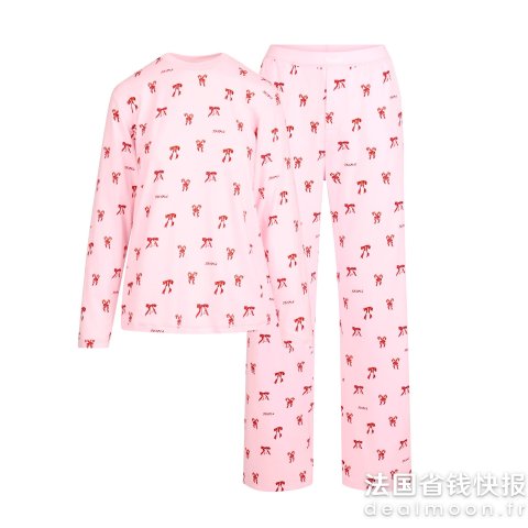 skims 女士长袖长裤套装