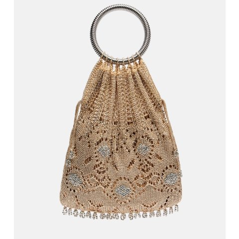 珠编钩织拉美手提包