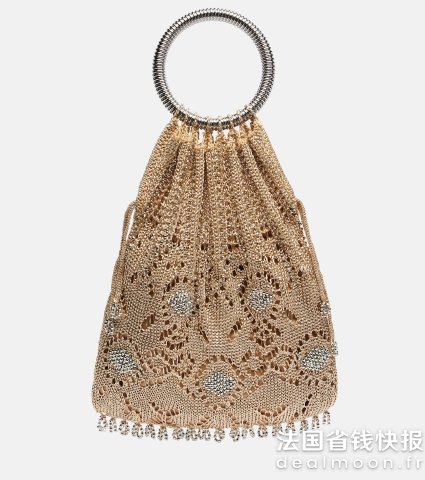 珠编钩织拉美手提包