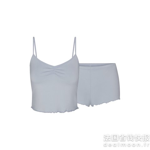 skims 女士睡衣吊带套装