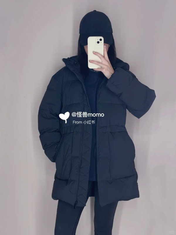 Cinch-Waist 羽绒服 600蓬松度