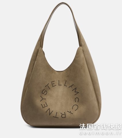 Stella McCartneyLogo 单肩包 黑色