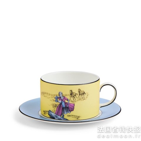 WedgwoodSheila Bridges 马图案茶杯碟套装