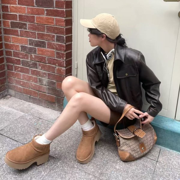  Ultra Mini 人鱼厚底靴