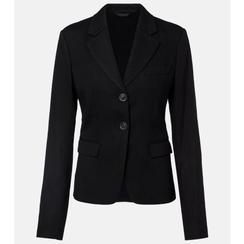 羊毛混纺单排扣西装