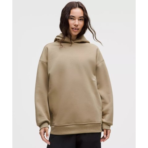 Lululemon女款超大号舒适连帽衫
