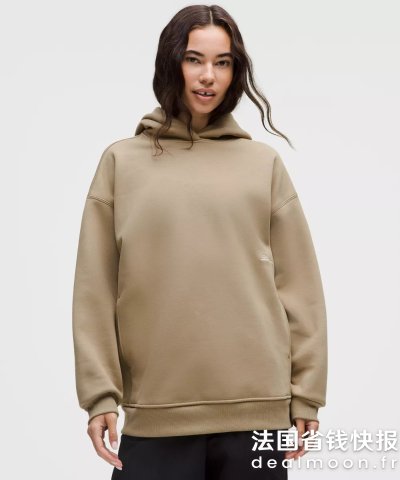 Lululemon女款超大号舒适连帽衫