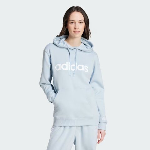 AdidasEssentials 女士连帽卫衣 运动款