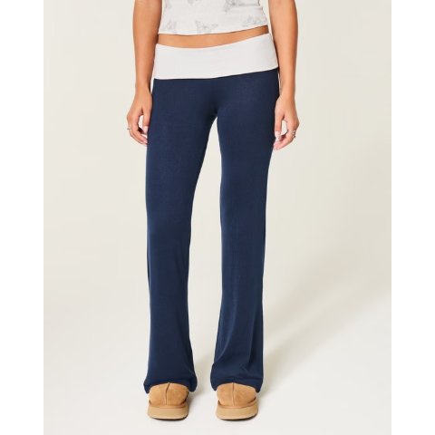 Always Cozy 针织阔腿裤