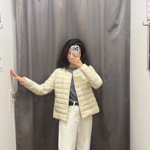 UNIQLO PUFFERTECH 圆领排骨羽绒服