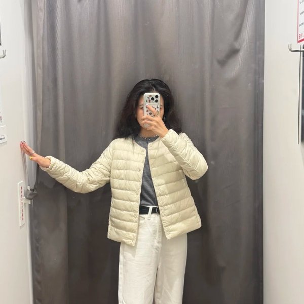 UNIQLO PUFFERTECH 圆领排骨羽绒服