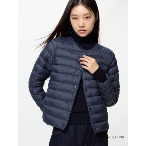 UNIQLO PUFFERTECH 圆领排骨羽绒服
