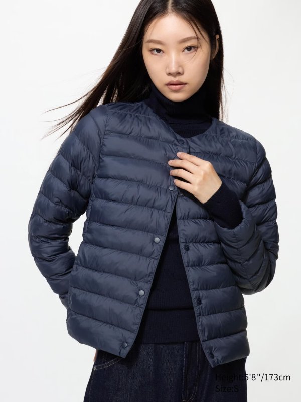 UNIQLO PUFFERTECH 圆领排骨羽绒服