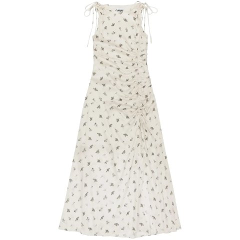 花卉印花连衣裙