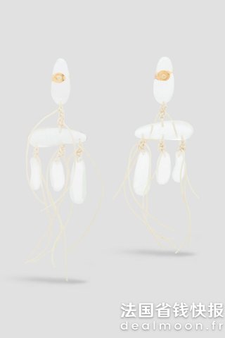 Zimmermann金色水晶耳环