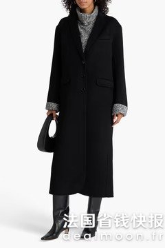 羊毛羊绒混纺大衣