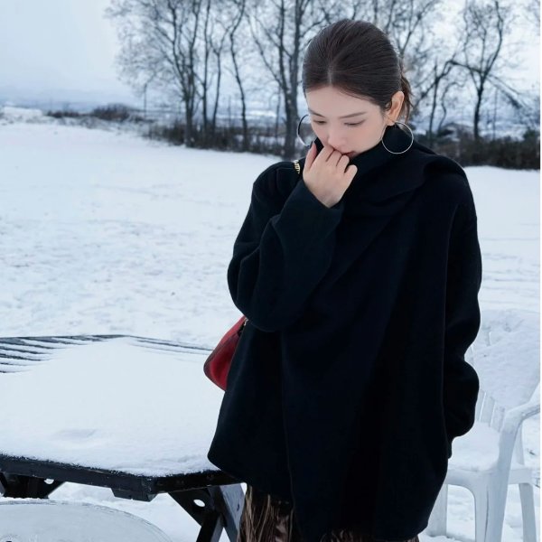 Camila 羊毛羊绒大衣