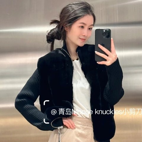 MOOSE KNUCKLES Dua Bunny 皮草外套