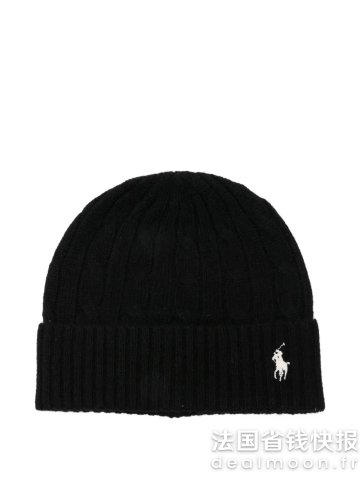 Polo Ralph Lauren羊毛麻花针织帽