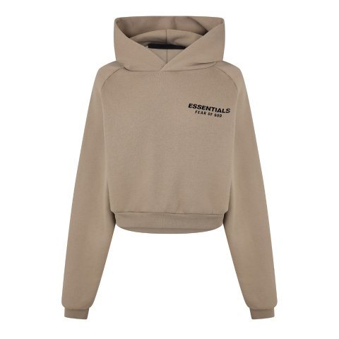 ESSENTIALS 背Logo连帽卫衣