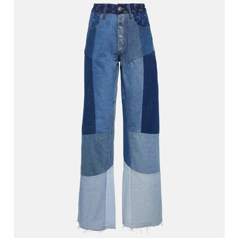 Regenerated 宽腿牛仔裤