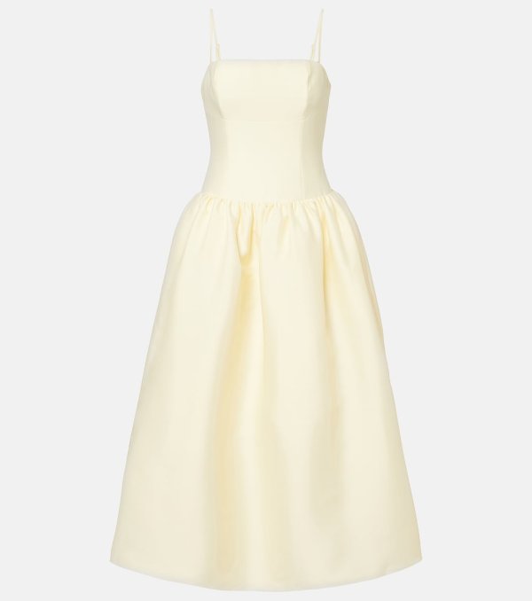 Taffeta 中长连衣裙