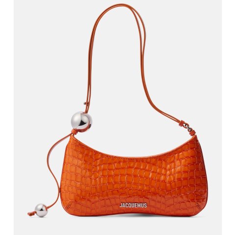 JacquemusBisou Perle 皮革单肩包