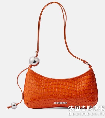 JacquemusBisou Perle 皮革单肩包